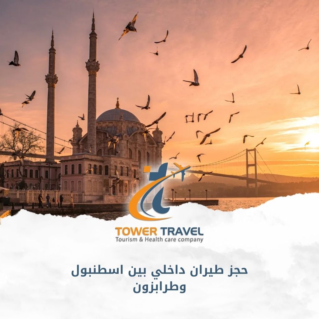 حجز طيران داخلي بين اسطنبول وطرابزون